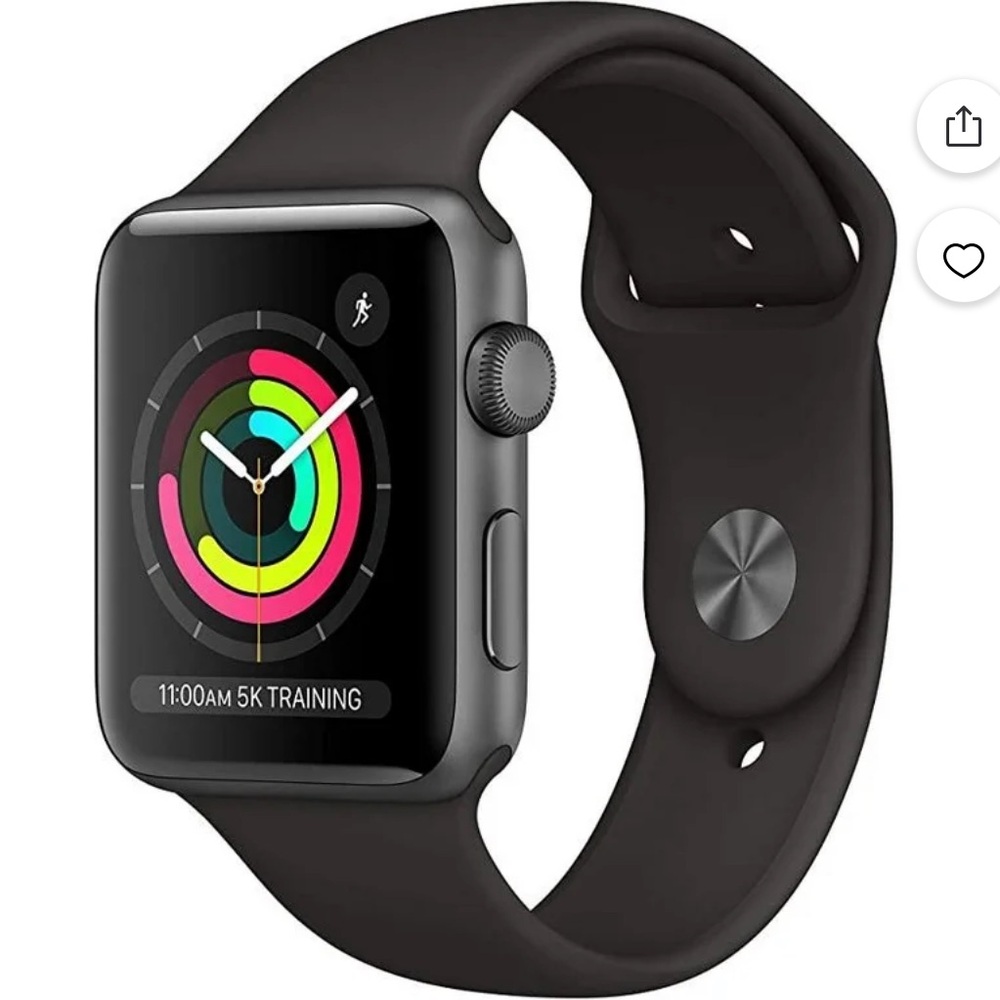Apple Watch Series 3
38mm space gray aluminum black sport (gps)